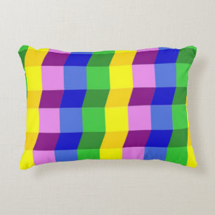 FARBFARBIGE MUSTER ZIERKISSEN