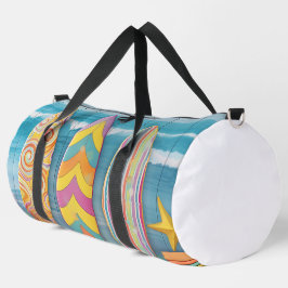 FARBFARBIGE SOMMERGRENZEN DUFFLE BAG