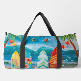 FARBFARBIGE SOMMERGRENZEN DUFFLE BAG