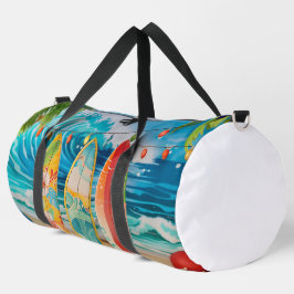 FARBFARBIGE SOMMERGRENZEN DUFFLE BAG