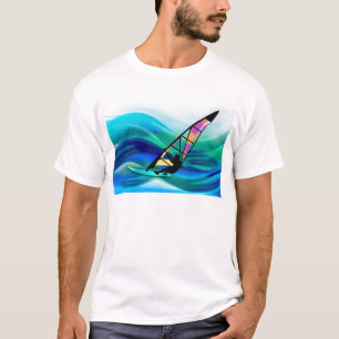 FarbfilmWindsurfer in einem Taifun T-Shirt