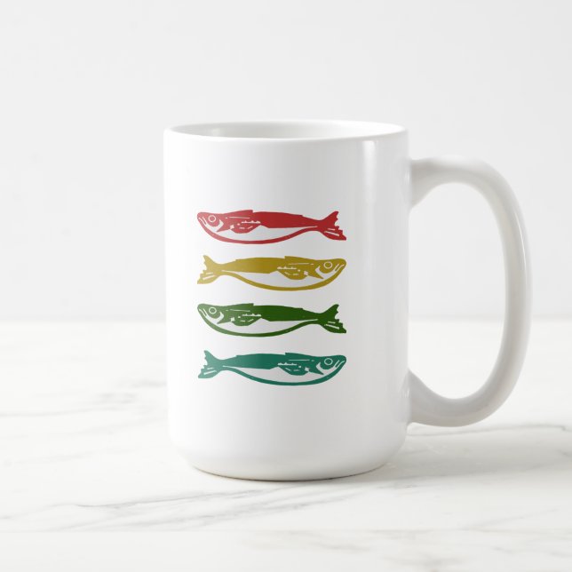 Farbfisch Kaffeetasse (Rechts)
