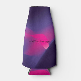 Farbflasche mit Regenbogen Cooler Flaschenkühler