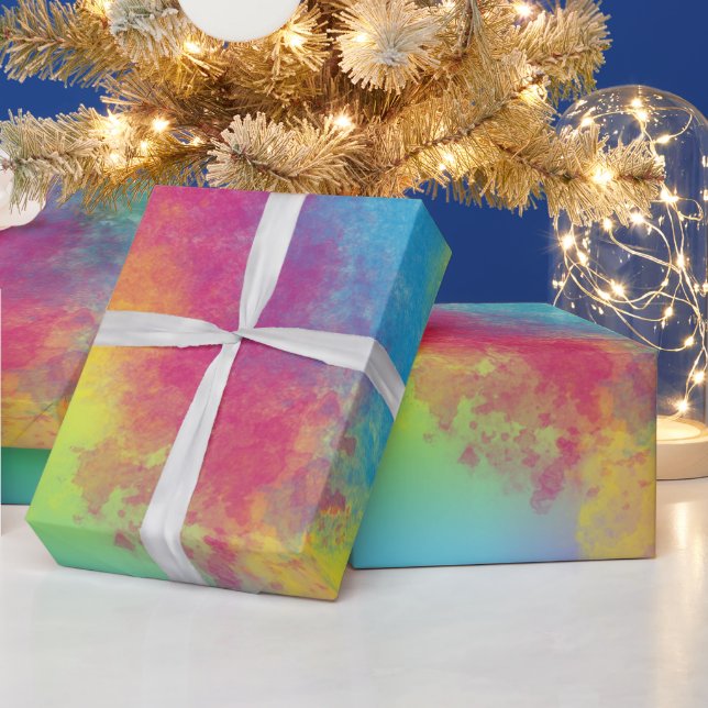Farbflick Geschenkpapier (Feiertage)