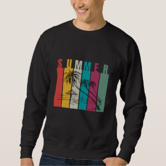 Farbfrohes modernes Sommerdesign Sweatshirt