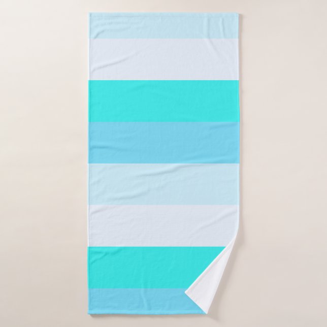 Farbgeblasenes Badehandtuch - Soft & Stylish (Badehandtuch)