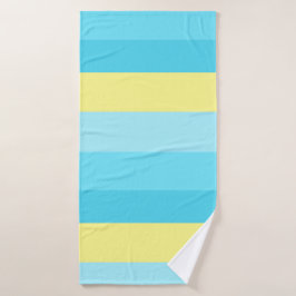 Farbgeblasenes Badehandtuch - Soft & Stylish