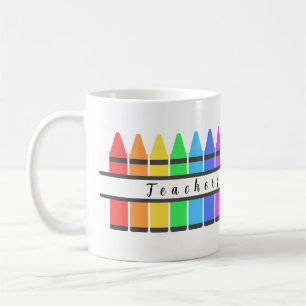 Farbgeist für Lehrer Kaffeetasse