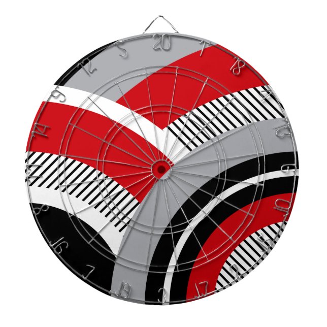 Farbgeometrie Dartscheibe (vorne)