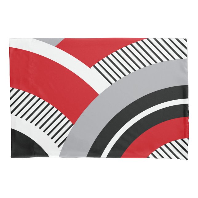 Farbgeometrie Kissenbezug (Vorderseite)