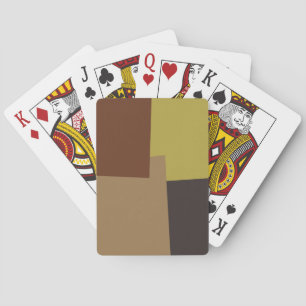 Farbgeometrisches Muster #6 Spielkarten