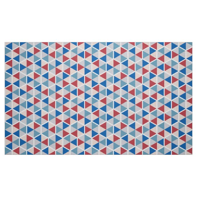 Farbgeometrisches Wabenmuster 05 Stoff (Fat Quarter (45,7 x 55,9 cm))