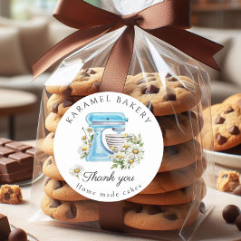 Farbgestänge mit Milchprodukten Runder Aufkleber