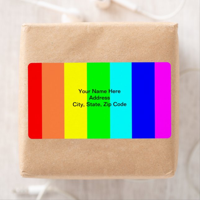 Farbgestrichene Etiketten (Insitu)