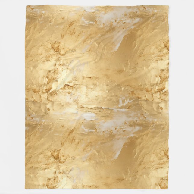 Farbgold Fleecedecke (Vorderseite)