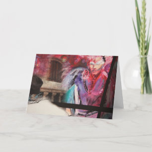 Farbgrüßkarte Karte