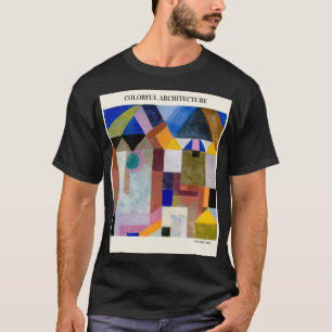 FARBHAFTE ARCHITEKTUR VON PAUL KLEE, Abstrakter Vi T-Shirt