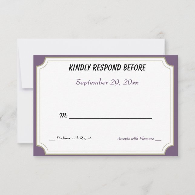 FARBHAFTE HOCHFLYING KITES UAWG RSVP KARTE (Vorderseite)