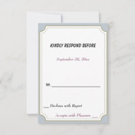 FARBHAFTE KLETTERKLEIDUNG VON SWEET PEA-BLUME UAWG RSVP KARTE