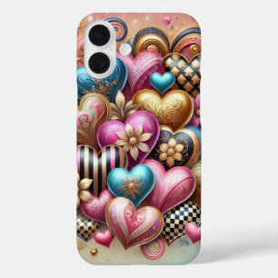 FARBHAFTE LIEBE iPhone 16 PLUS HÜLLE