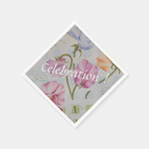 FARBHAFTE PLATTERBSEN SERVIETTE