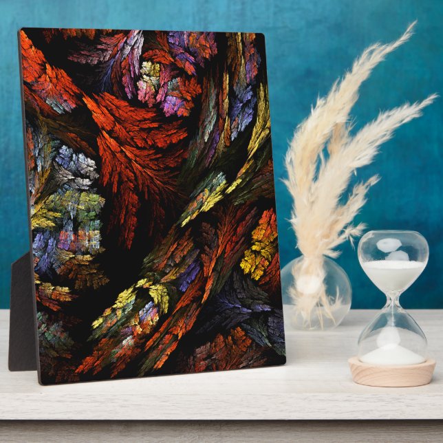 Farbharmonie Abstrakt Art Plaque Fotoplatte (Seite)