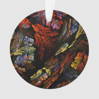 Farbharmonie Abstrakte Art Akrylkreis Ornament