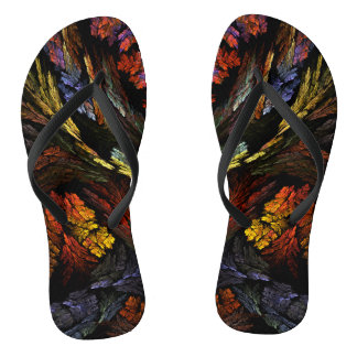 Farbharmonie Abstrakte Kunst Flip Flops