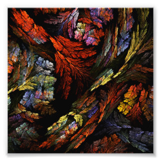 Farbharmonie Abstraktes Foto Print
