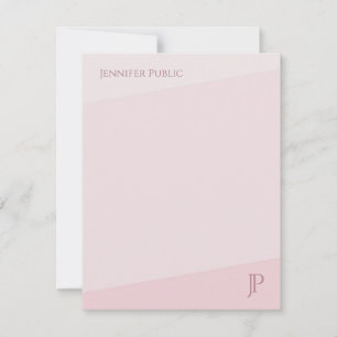 Farbharmonie Monogramm Einfache moderne Vorlage