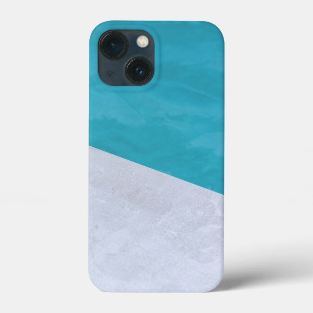 Farbhintergrund blau frei Case-Mate iPhone hülle (Rückseite)