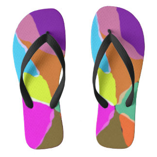farbig flip flops