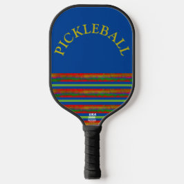 "Farbig geschichtet" Pickleball Schläger