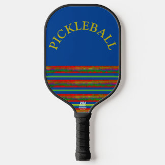 "Farbig geschichtet" Pickleball Schläger
