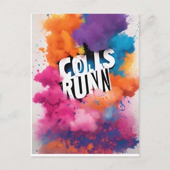 farbig postkarte (Vorderseite)