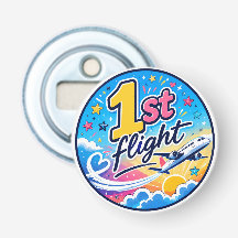 Farbige 1. Flug Flugzeug Souvenir