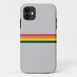 Farbige 70er 80er Retro Streifen Case-Mate iPhone Hülle