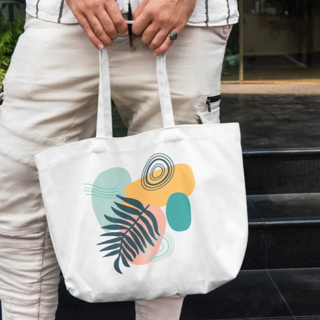 Farbige Abstrakt Tote Tasche (Von Creator hochgeladen)