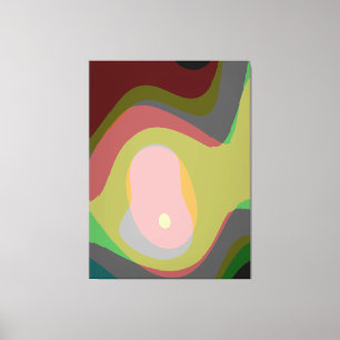 Farbige Abstrakte Art. 921 Leinwanddruck