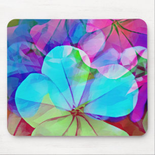 Farbige Abstrakte Blume Art Mouse Pad Mousepad