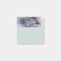Farbige abstrakte Blume moderne florale Fractal-Ku