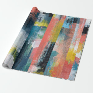 Farbige abstrakte Collage.  Geschenkpapier