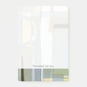 Farbige Abstrakte geometrische Formen Post-it Klebezettel