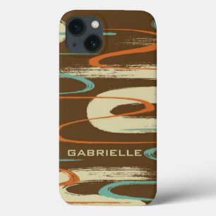 Farbige Abstrakte Grunge Design Monogram Case-Mate iPhone Hülle