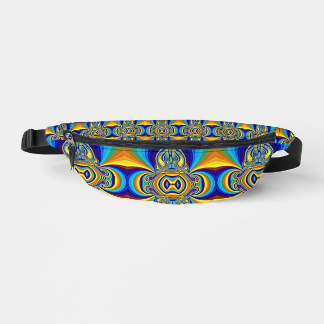 Farbige abstrakte Hintergrund-14334 Bauchtasche (Vorderseite)