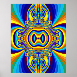 Farbige abstrakte Hintergrund-14334 Poster