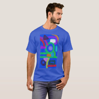 Farbige abstrakte Kunst 12 T-Shirt