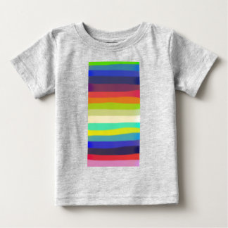 Farbige abstrakte Kunst 18 Baby T-shirt
