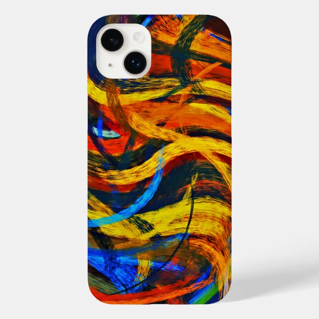 Farbige Abstrakte Kunst #2 Case-Mate iPhone Hülle (Rückseite)