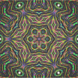 Farbige abstrakte Kunst Aufkleber